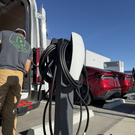 EV charger installation