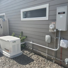 Generator power installation